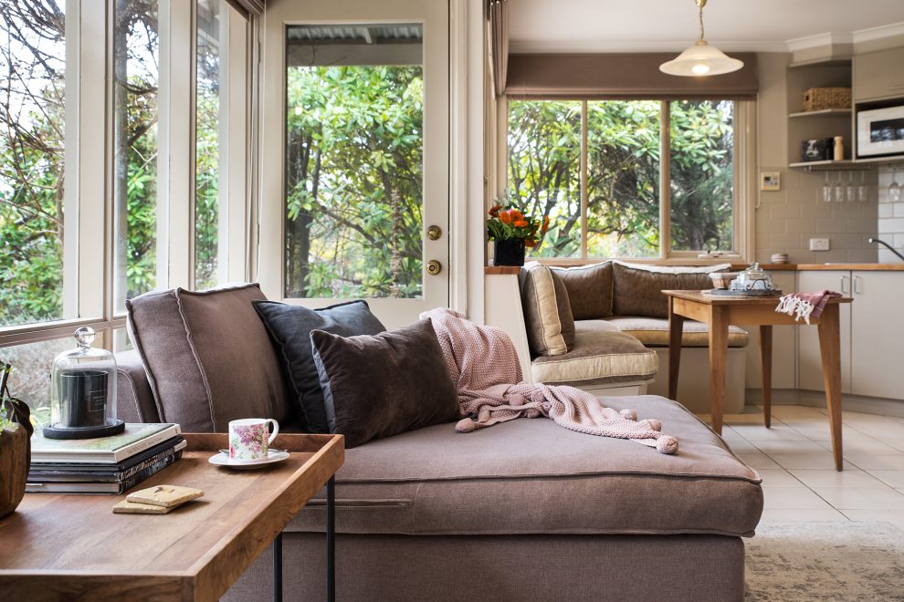 Sit on the lounge and take in the views